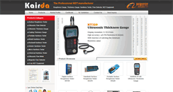 Desktop Screenshot of kairda-ndt.com